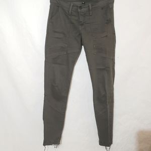 Flying monkey green skinny jeans